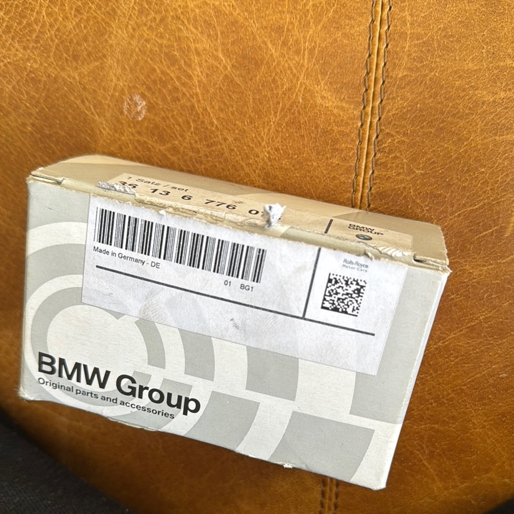 BMW Group Parts Box in Gray and White